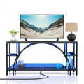 Tv-meubel van hout, kleur donkergrijs